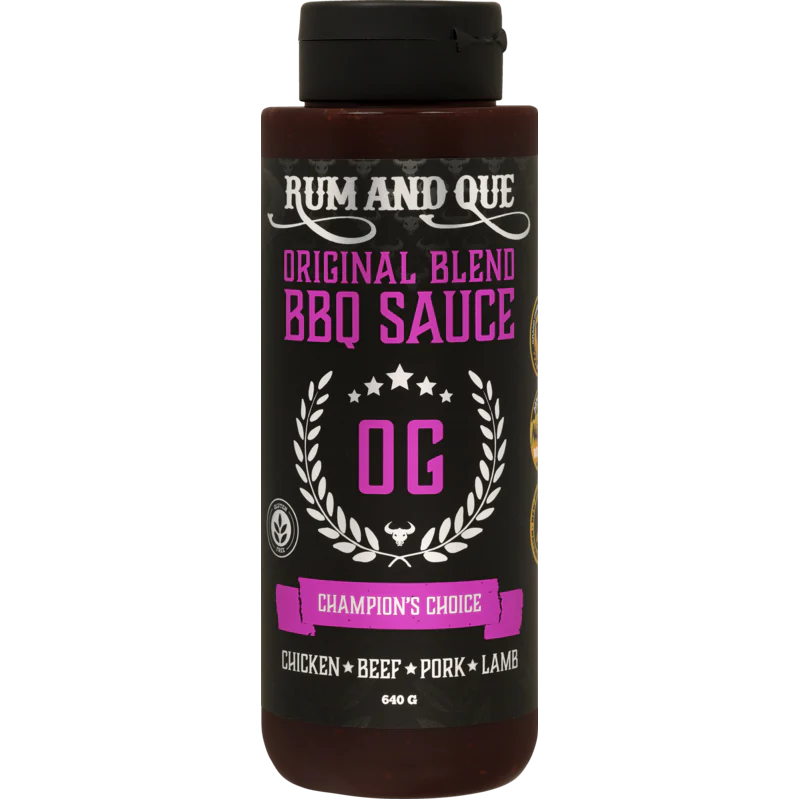 Original blend "OG" BBQ sauce - Rum & Que