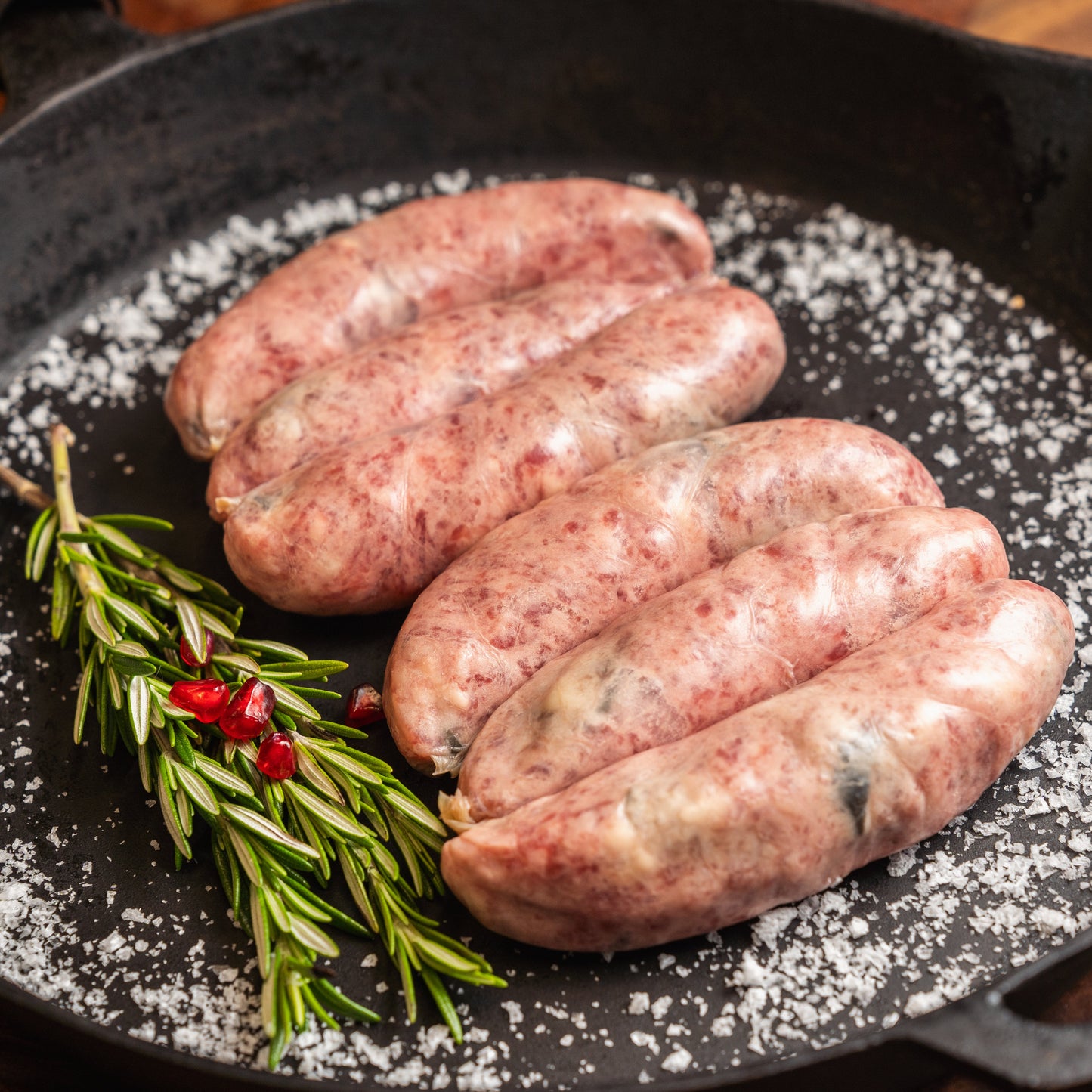 6 pack of gluten free Mexican Jalapeno & Cheese sausages made with NZ grass-fed beef brisket