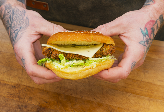 Crispy Chicken Snack Burgers Recipe