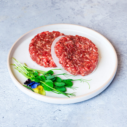 NZ Grass-Fed Beef Brisket Burger Patties - 4 Pack