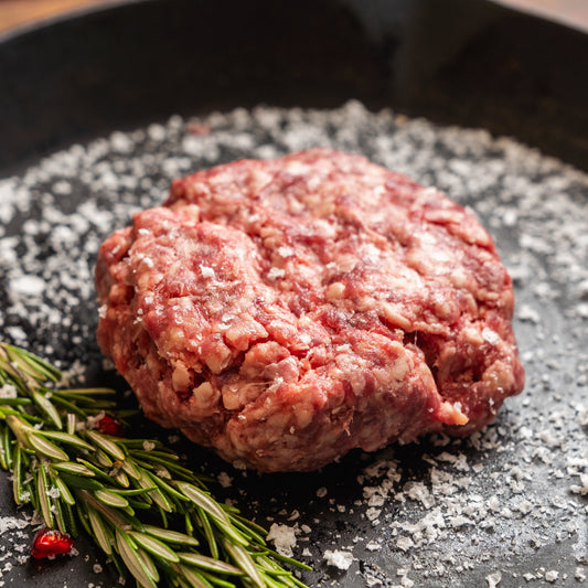 100% NZ grass-fed beef brisket mince – perfect for juicy, flavourful burger patties

