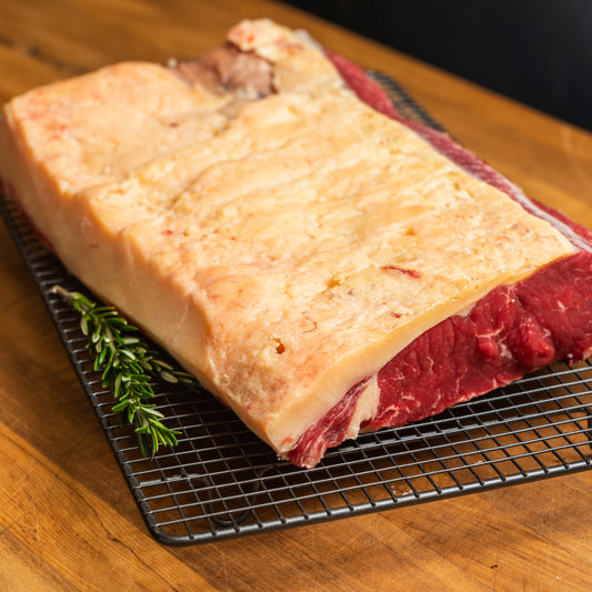 Whole NZ grass-fed beef sirloin – premium quality New Zealand beef, available whole with custom cutting options

