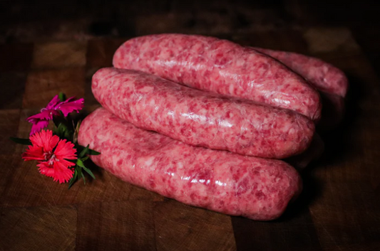NZ beef carnivore sausages 6 pack