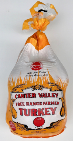Free range turkey (frozen)