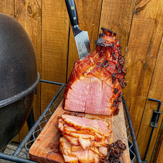 Manuka smoked bone-in ham – gluten free, 100% NZ pork, award-winning ham by CHOP

