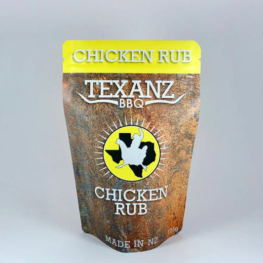 125g Texanz Chicken Rub – Chicken Meat BBQ rub, classic Texas seasoning

